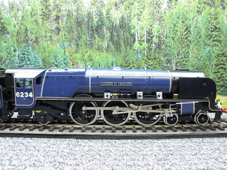 Ace Trains O Gauge E12R LMS Blue Duchess Class "Duchess of Abercorn" R/N 6234 Elec 2/3 Rail Bxd image 6