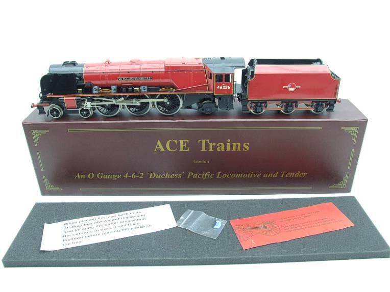 Ace O Gauge Duchess Pacific E12/N BR Red Duchess Class "Sir William A Stanier FRS" R/N 46256 image 1
