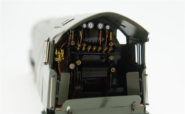 O Gauge LH Loveless & Co LNER Brass "Hush Hush" 4-6-4 Loco & Tender 10000 Elec 2 Rail Superb Bxd image 11