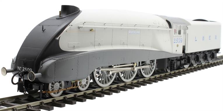Hattons O Gauge H7-A4-001 Class A4 Pacific LNER Silver Pre-War "Silverlink" R/N 2509 Electric 2 Rail Boxed image 8