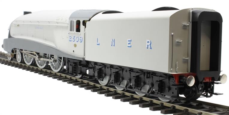 Hattons O Gauge H7-A4-001 Class A4 Pacific LNER Silver Pre-War "Silverlink" R/N 2509 Electric 2 Rail Boxed image 10