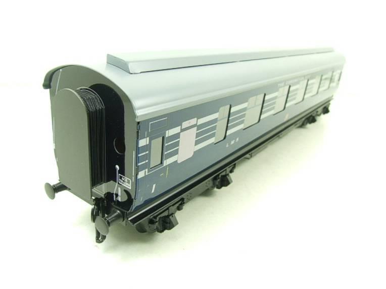 Ace Trains O Gauge C20-A LMS Blue Coronation Scot x3 Coaches, 2/3 Rail, All Metal, Set A, Bxd image 12