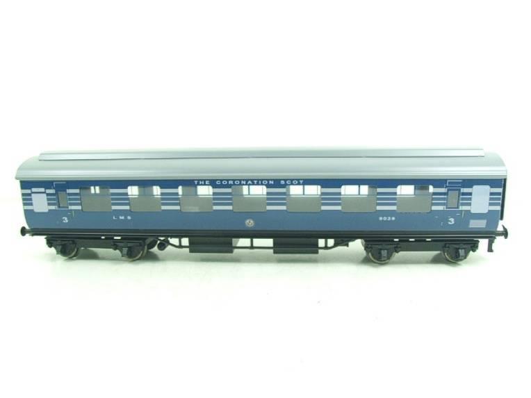 Ace Trains O Gauge C/20-B LMS Blue Coronation Scot x3 Coaches 2/3 Rail, Metal ,Set B Bxd image 6