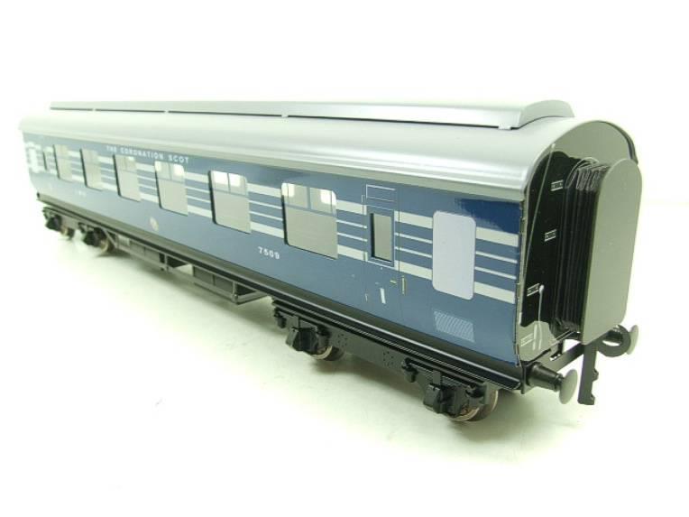 Ace Trains O Gauge C/20-B LMS Blue Coronation Scot x3 Coaches 2/3 Rail, Metal ,Set B Bxd image 7