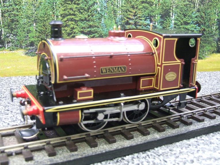 Bassett Lowke O Gauge BL99053 Peckett Saddle Tank Loco "Wenman" Electric 2/3 Rail Bxd image 3