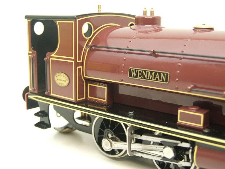 Bassett Lowke O Gauge BL99053 Peckett Saddle Tank Loco "Wenman" Electric 2/3 Rail Bxd image 7