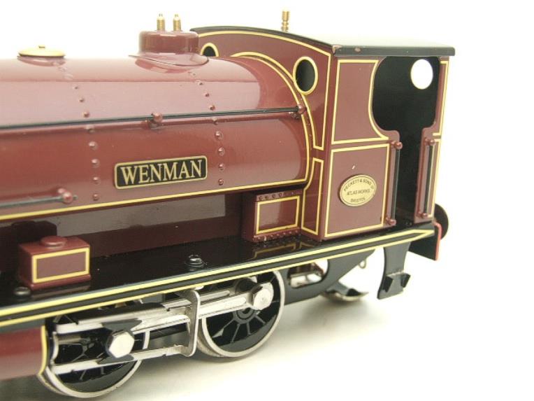 Bassett Lowke O Gauge BL99053 Peckett Saddle Tank Loco "Wenman" Electric 2/3 Rail Bxd image 9
