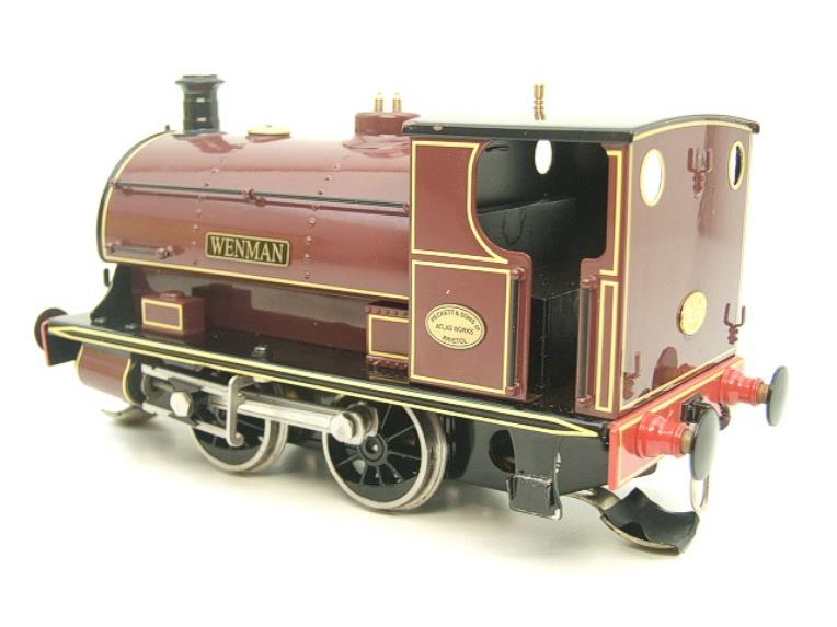 Bassett Lowke O Gauge BL99053 Peckett Saddle Tank Loco "Wenman" Electric 2/3 Rail Bxd image 10