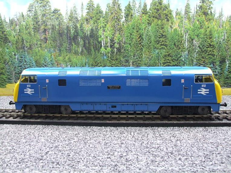 Ace Trains, O Gauge E32-D1, BR Blue, D852, Warship Diesel Named "Tenacious" Elec 2/3 Rail Bxd image 7