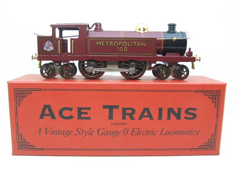 Ace Trains O Gauge EMR/1 "Metropolitan" 4-4-4 Tank Loco R/N 108 Electric 3 Rail Boxed image 1