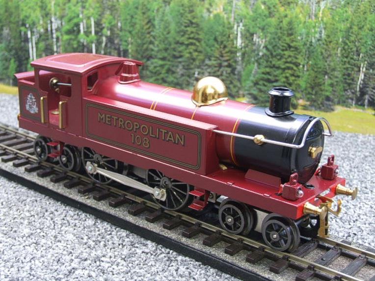 Ace Trains O Gauge EMR/1 "Metropolitan" 4-4-4 Tank Loco R/N 108 Electric 3 Rail Boxed image 14