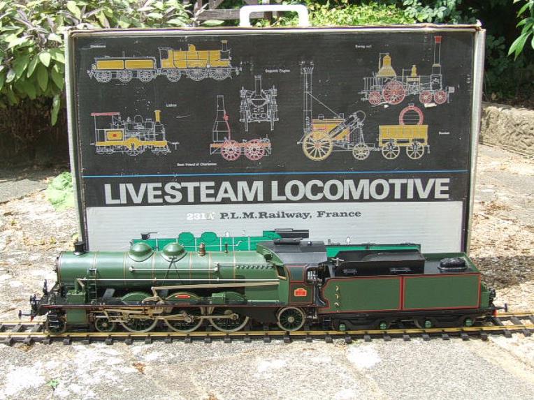Gauge 1 Aster PLM 231A Pacific 4-6-2 Loco & Tender R/N 6101 Live Steam Bxd image 22