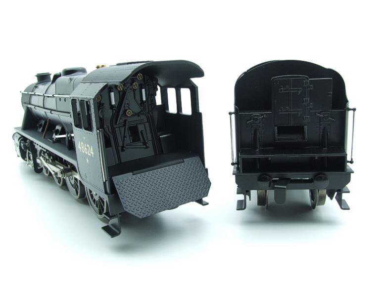 Ace Trains O Gauge E38E, Early Pre 56 BR Satin Black Class 8F, 2-8-0 Locomotive and Tender R/N 48624 image 9