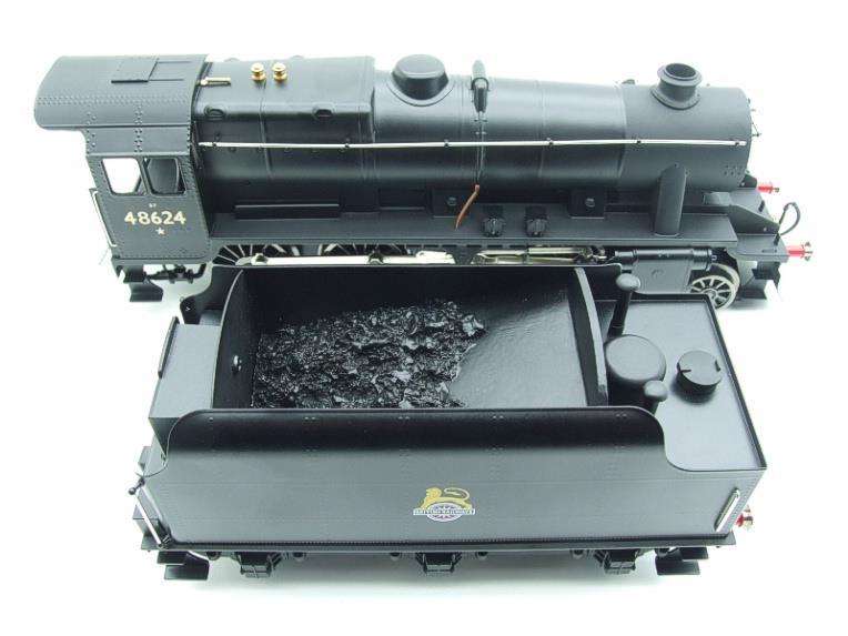 Ace Trains O Gauge E38E, Early Pre 56 BR Satin Black Class 8F, 2-8-0 Locomotive and Tender R/N 48624 image 12