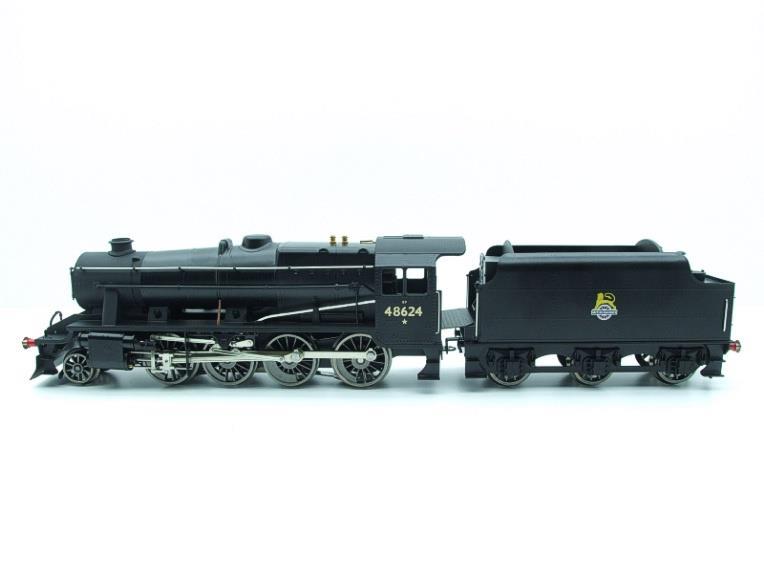 Ace Trains O Gauge E38E, Early Pre 56 BR Satin Black Class 8F, 2-8-0 Locomotive and Tender R/N 48624 image 13