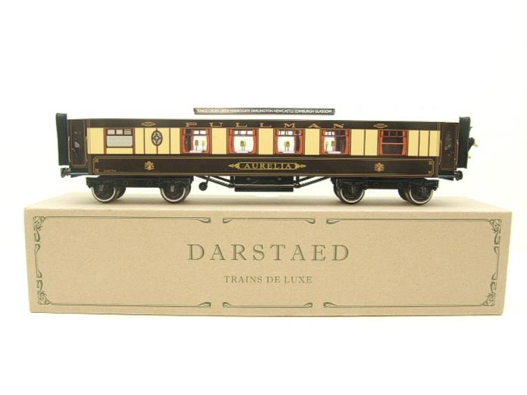 Darstaed O Gauge Kitchen 1st "Aurelia" Ivory Roof Pullman Coach Lit Interior 2/3 Rail Boxed image 1