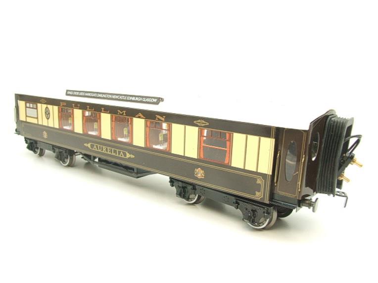 Darstaed O Gauge Kitchen 1st "Aurelia" Ivory Roof Pullman Coach Lit Interior 2/3 Rail Boxed image 3