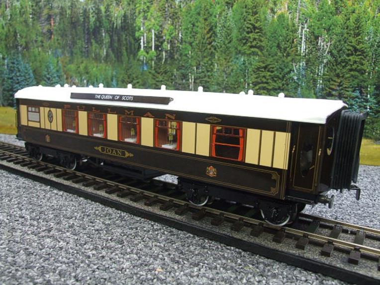 Darstaed O Gauge Kitchen 1st "Joan" Ivory Roof Pullman Coach Lit Interior 2/3 Rail Boxed image 4