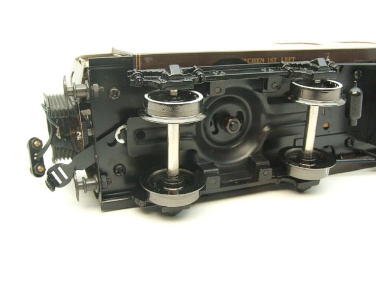 Darstaed O Gauge Kitchen 1st "Joan" Ivory Roof Pullman Coach Lit Interior 2/3 Rail Boxed image 13