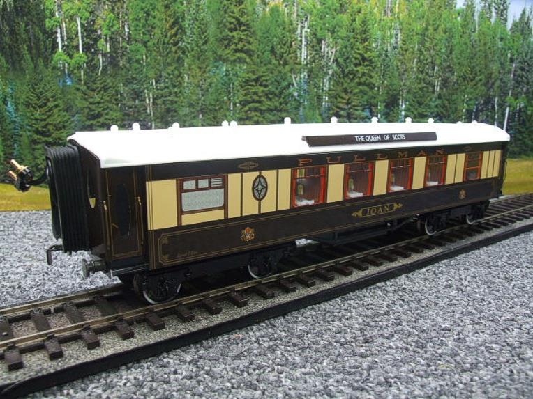 Darstaed O Gauge Kitchen 1st "Joan" Ivory Roof Pullman Coach Lit Interior 2/3 Rail Boxed image 14