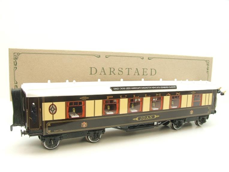 Darstaed O Gauge Kitchen 1st "Joan" Ivory Roof Pullman Coach Lit Interior 2/3 Rail Boxed image 20