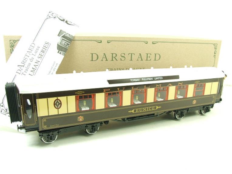 Darstaed O Gauge Parlour 1st "Eunice" Ivory Roof Pullman Coach Lit Interior Bxd image 2