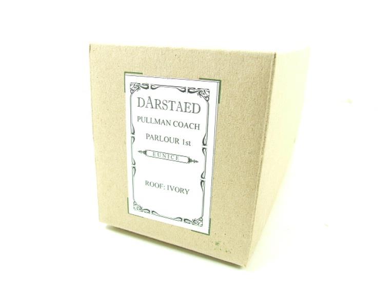 Darstaed O Gauge Parlour 1st "Eunice" Ivory Roof Pullman Coach Lit Interior Bxd image 14