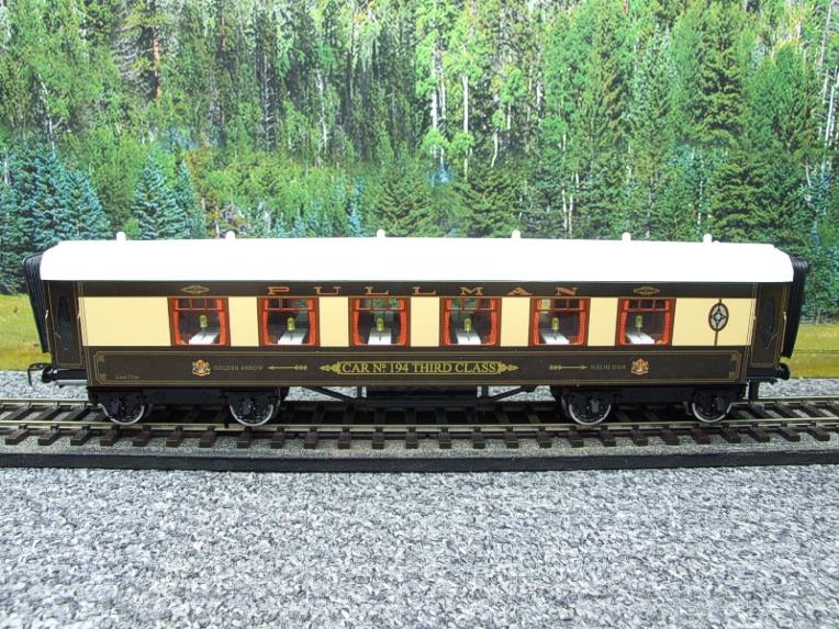 Darstaed O Gauge Golden Arrow "Car No. 194 Third Class" Ivory Roof Pullman Coach 2/3 Rail Boxed image 5