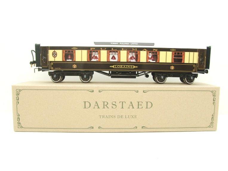 Darstaed O Gauge Kitchen 1st, "LORAINE" Ivory Roof Pullman Coach Boxed image 1