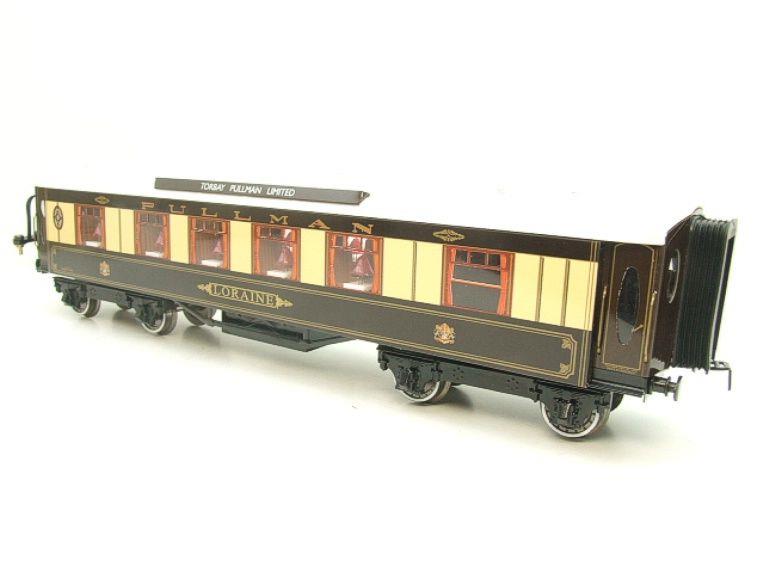 Darstaed O Gauge Kitchen 1st, "LORAINE" Ivory Roof Pullman Coach Boxed image 3