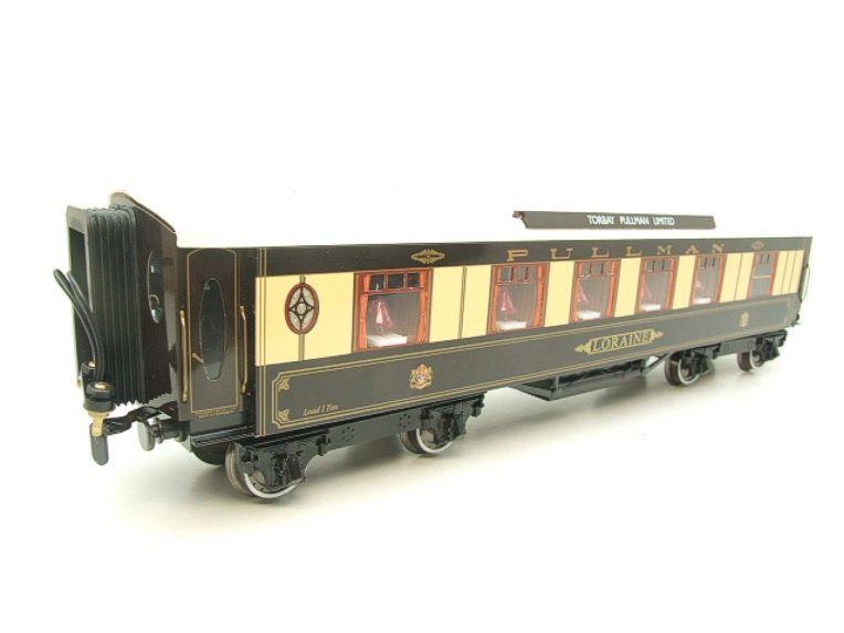Darstaed O Gauge Kitchen 1st, "LORAINE" Ivory Roof Pullman Coach Boxed image 7