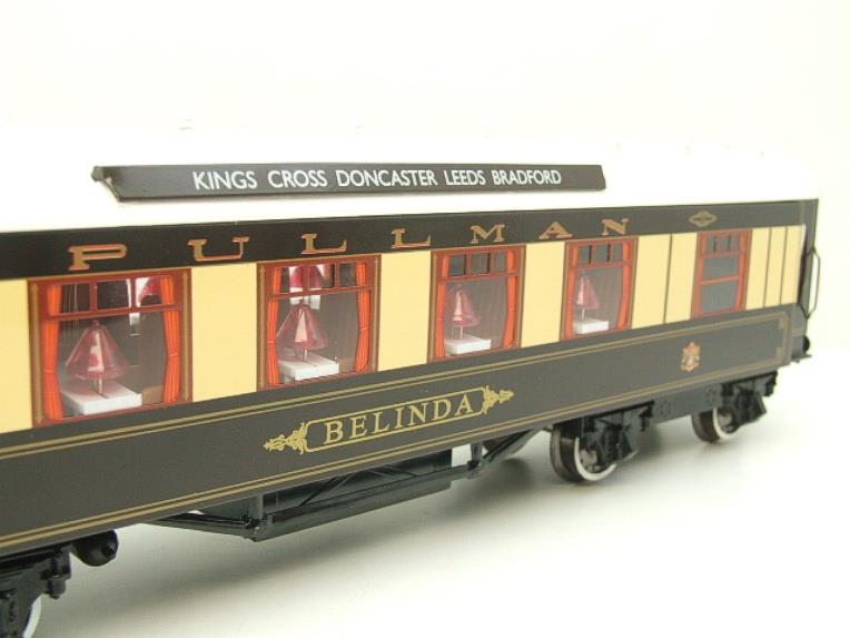 Darstaed O Gauge Kitchen 1st "Evade" Ivory Roof Pullman Coach Lit Interior Bxd image 10