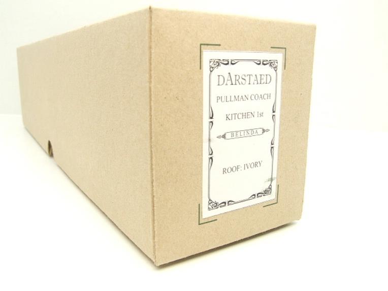 Darstaed O Gauge Kitchen 1st "Evade" Ivory Roof Pullman Coach Lit Interior Bxd image 11
