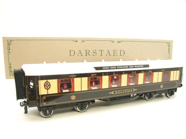 Darstaed O Gauge Kitchen 1st "Evade" Ivory Roof Pullman Coach Lit Interior Bxd image 15