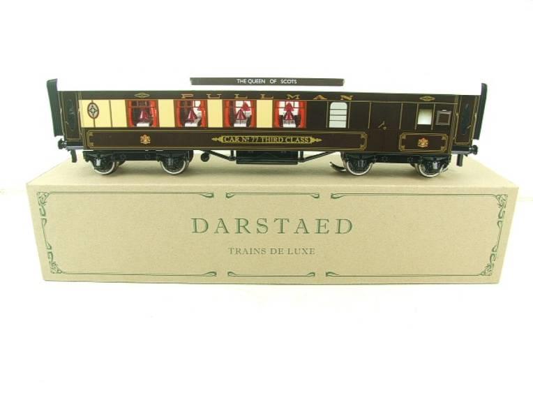 Darstaed O Gauge Parlour Brake 3rd "Car No 77" Ivory Roof Pullman Coach image 1