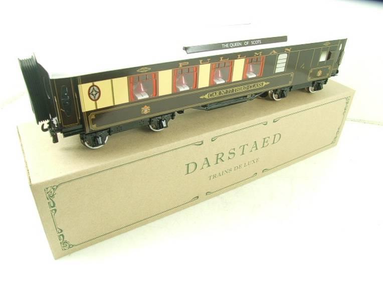 Darstaed O Gauge Parlour Brake 3rd "Car No 77" Ivory Roof Pullman Coach image 4