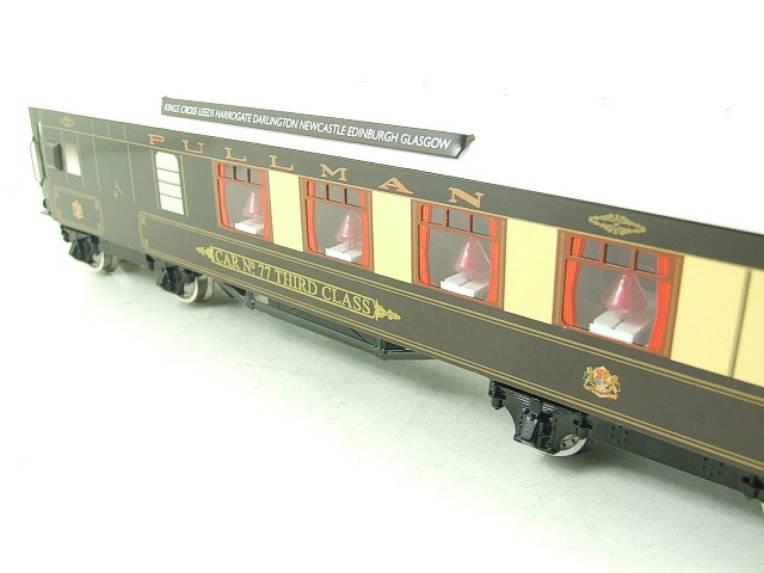 Darstaed O Gauge Parlour Brake 3rd "Car No 77" Ivory Roof Pullman Coach image 8