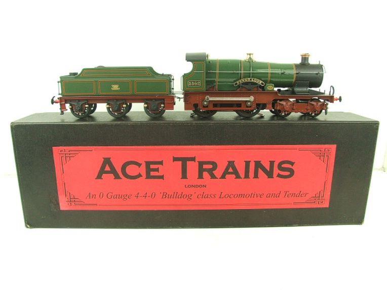 Ace Trains O Gauge E16 GWR Bulldog Class Loco & Tender Un-Named & Numbered, Electric 2/3 Rail Bxd image 1