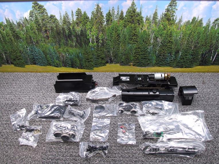 Ace Trains O Gauge KIT Edition E19-K3, Black 5, With Dome & Riveted Tender Loco Kit Form 2/3 Rail Bxd Brand NEW image 3
