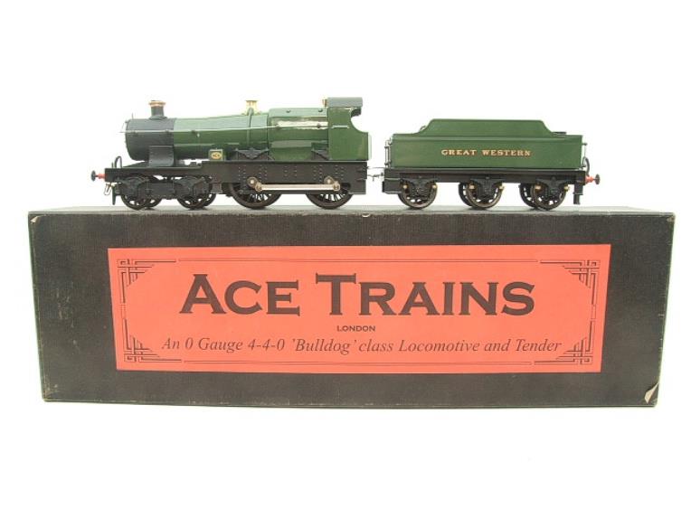 Ace Trains O Gauge E/16 Great Western "Bulldog" Class Loco & Tender Boxed Electric 2/3 Rail image 1