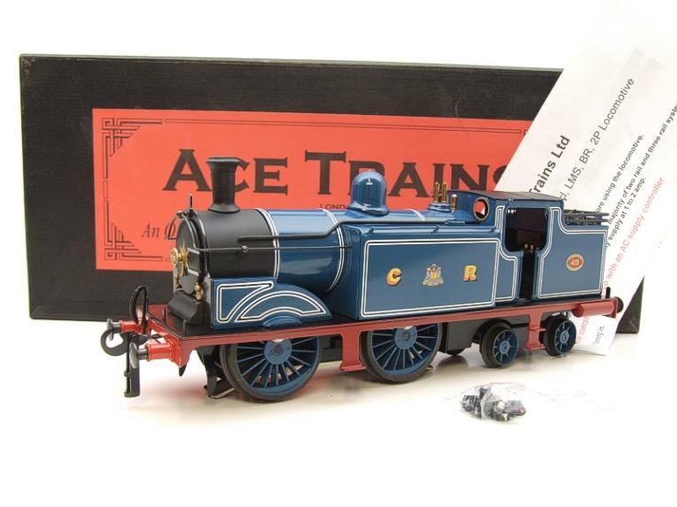 Ace Trains O Gauge E26A Class 2P CR Blue "Caledonian Railway" R/N 419 Electric 2/3 Rail Bxd image 15