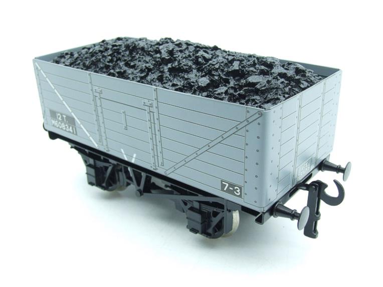 Ace Trains O Gauge G/5 WS12 "BR Grey" 12T Open Coal Wagons x3 Set 12 Bxd image 15
