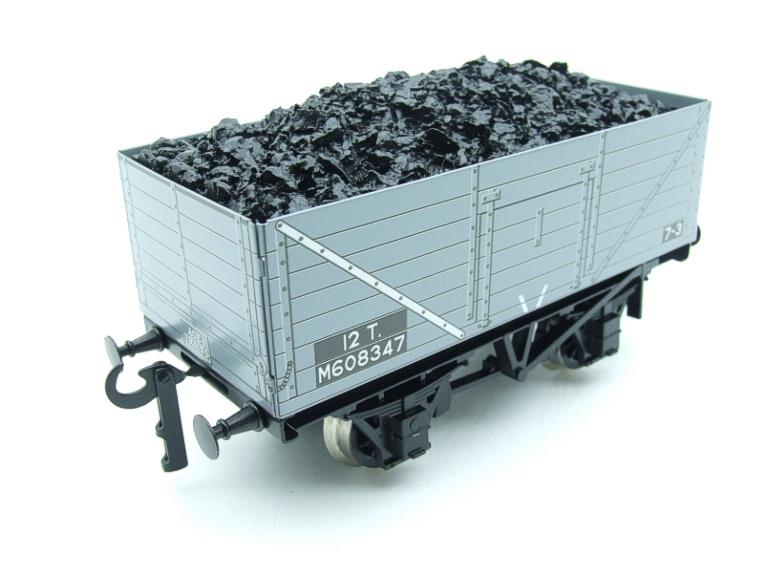 Ace Trains O Gauge G/5 WS12 "BR Grey" 12T Open Coal Wagons x3 Set 12 Bxd image 17