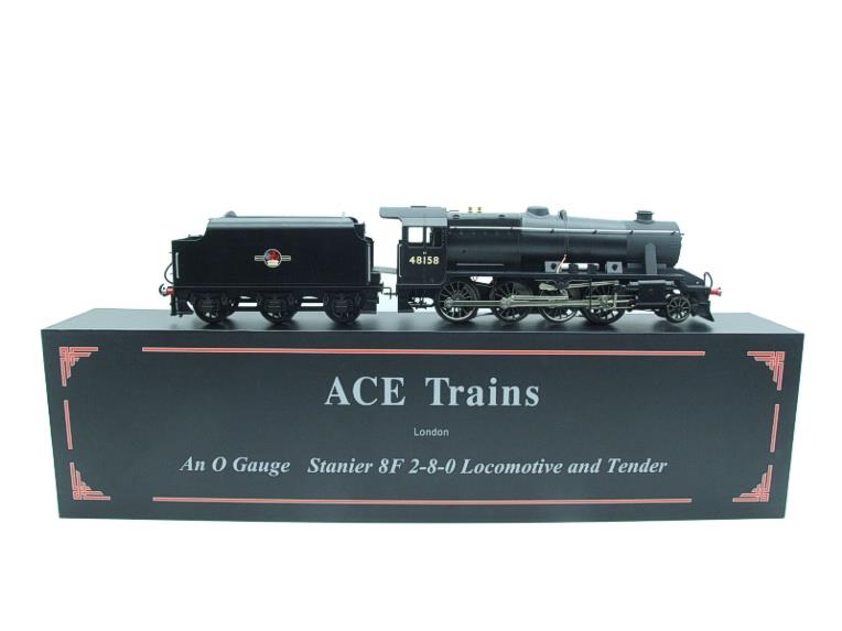 Ace Trains O Gauge E38G2 Late Post 56 BR Satin Black Class 8F, 2-8-0 Locomotive and Tender R/N 48600 image 22