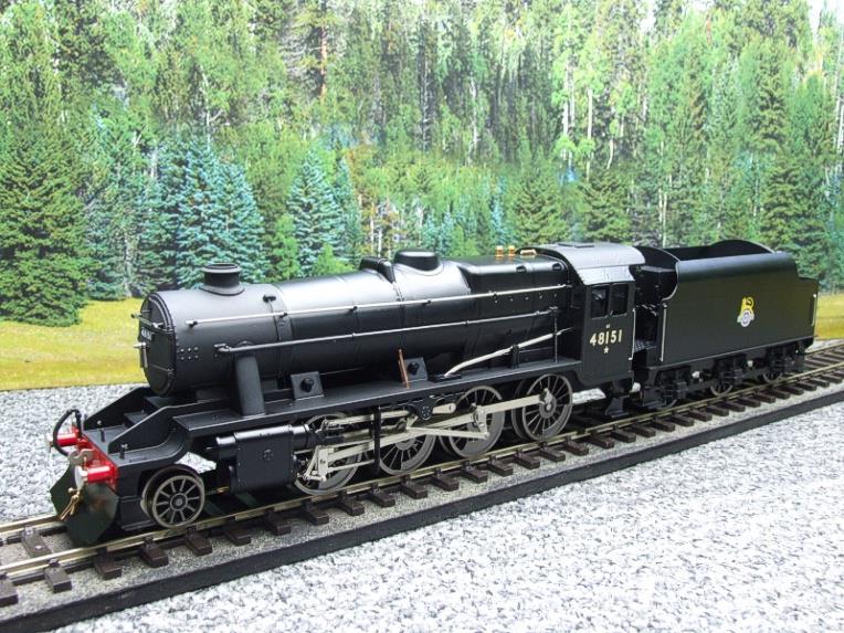 Ace Trains O Gauge E38D Early Pre 56 BR Satin Black Class 8F, 2-8-0 Locomotive and Tender R/N 48151 image 11