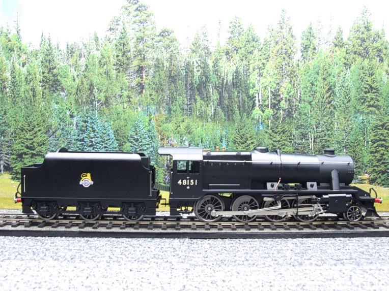 Ace Trains O Gauge E38D Early Pre 56 BR Satin Black Class 8F, 2-8-0 Locomotive and Tender R/N 48151 image 16