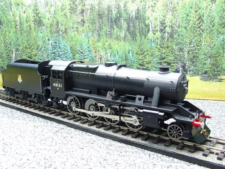 Ace Trains O Gauge E38D Early Pre 56 BR Satin Black Class 8F, 2-8-0 Locomotive and Tender R/N 48151 image 21