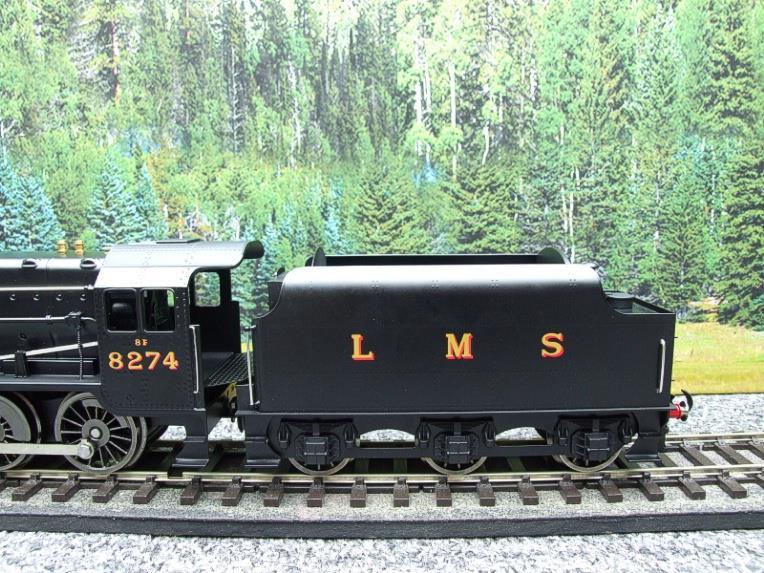 Ace Trains O Gauge E38B1, LMS Un-Lined Satin Black Class 8F, 2-8-0 Locomotive and Tender R/N 8274 image 12