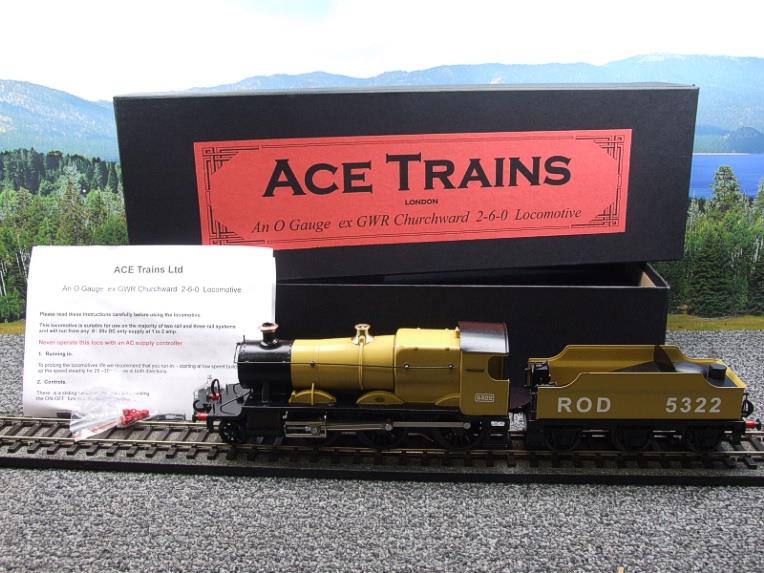 Ace Trains O Gauge E37G, Special, ROD Churchward 2-6-0 Mogul Mustard Brown image 22