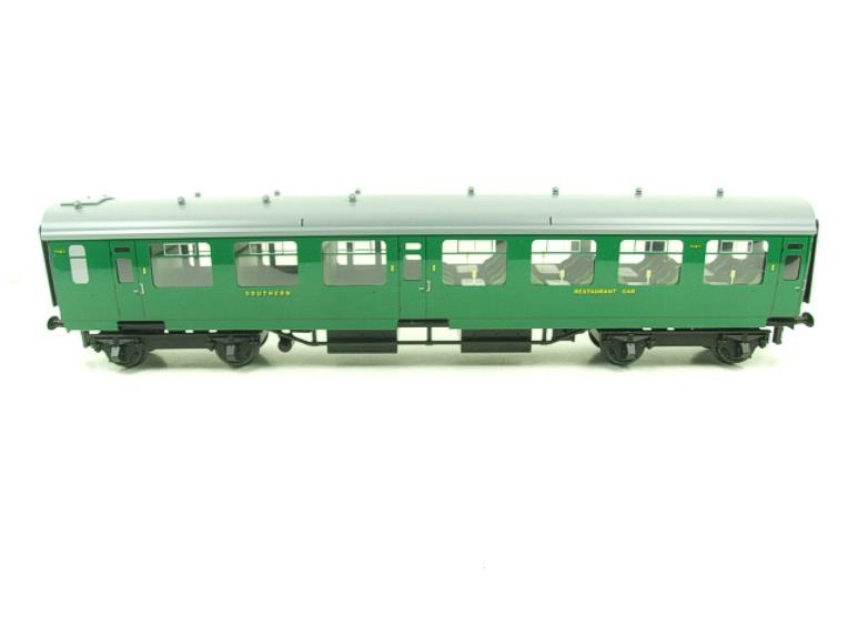 Ace Trains O Gauge C21B SR Green Bulleid Post War x3 Coaches Set B Boxed image 14